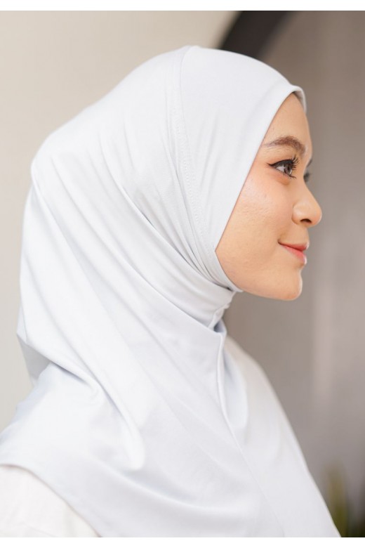 Maisa Hijab Sporty Silver